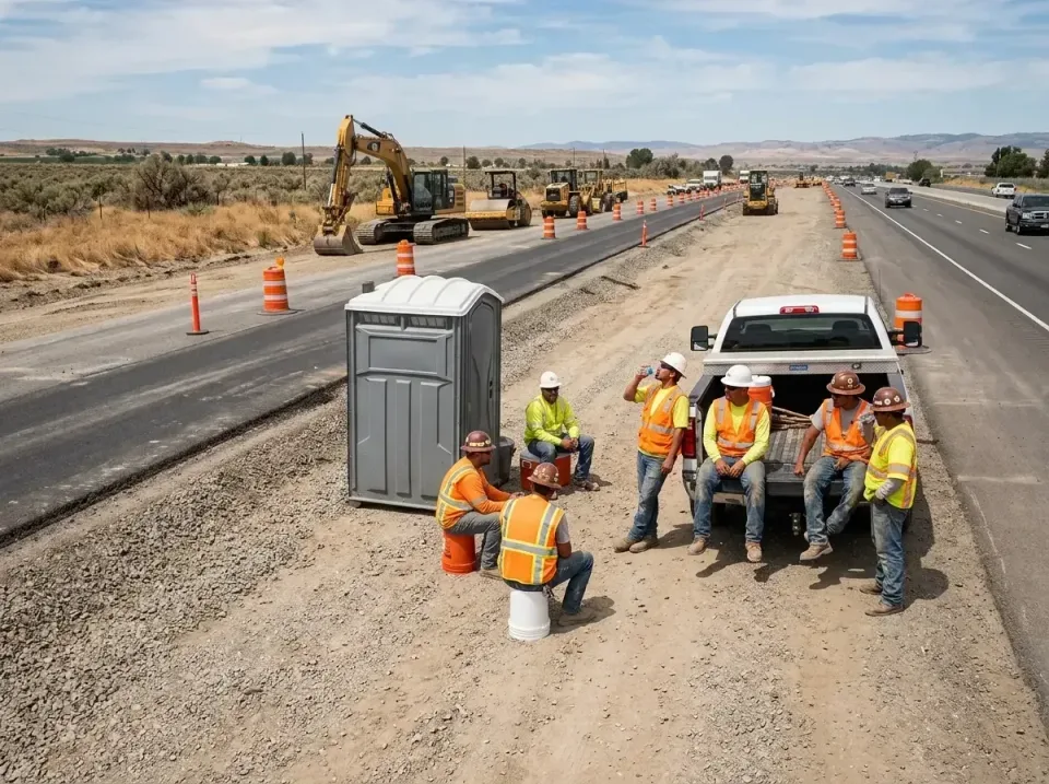 highway-road-construction-crew-007 — frequently asked questions, Porta Potty and Restroom Rentals in Winnfield, LA